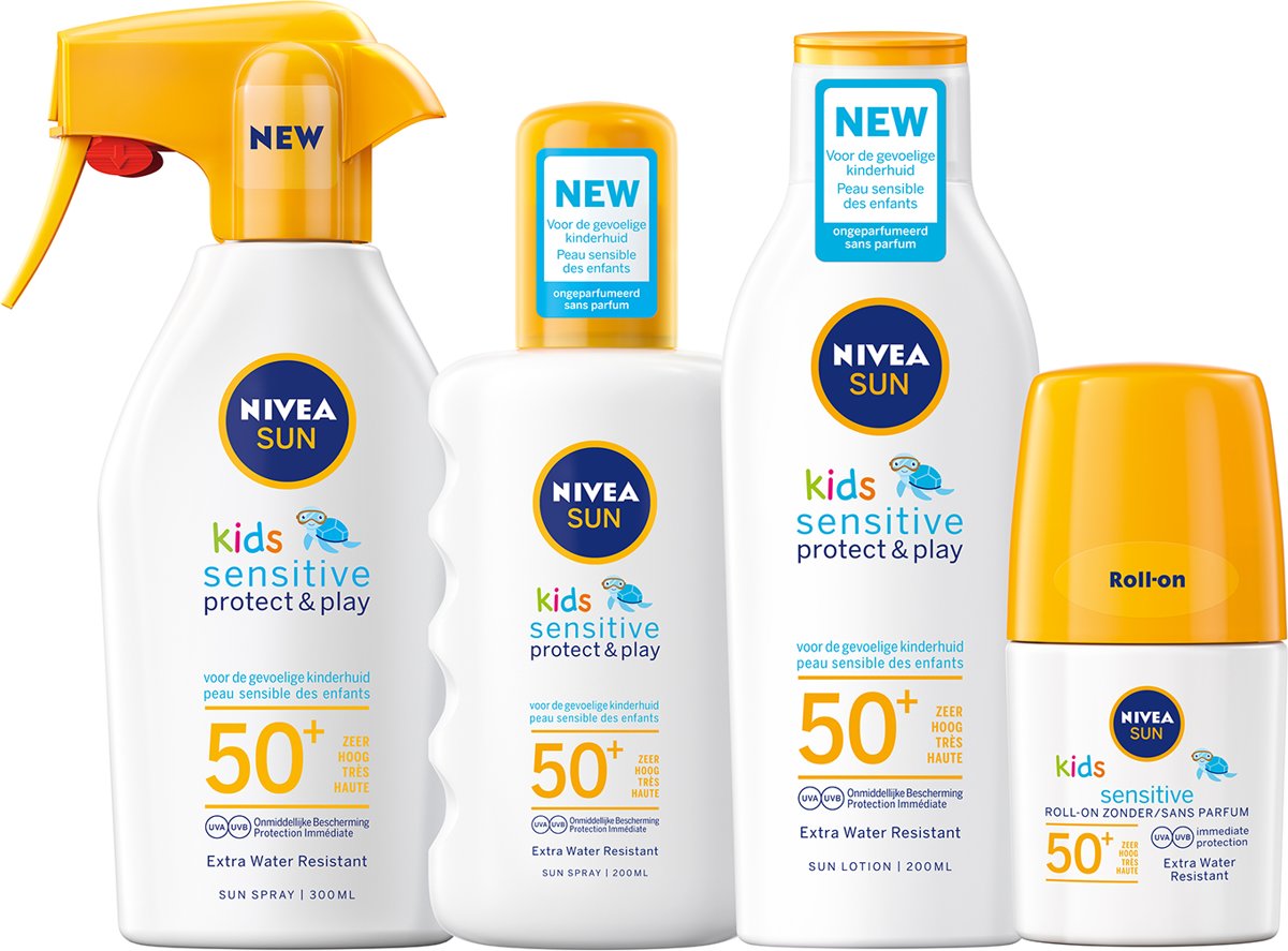 statisch Uitdaging achter Review – NIVEA SUN Kids Protect & Play Sensitive Zonnebrand |  Beauty-review.nl